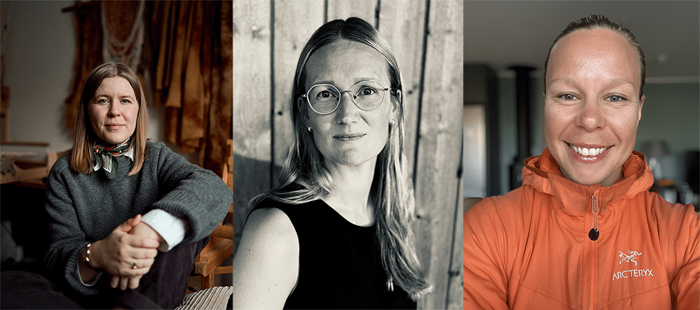 Åsne Kummeneje Mellem, Gyrid Oyen, and Tarja Salmela